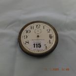 A Vintage Waltham motor car clock a/f