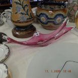 A vintage Murano glass bowl