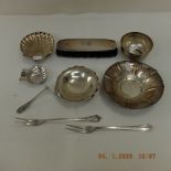 A 19th century Austro Hungarian silver basting spoon weight 91 grams