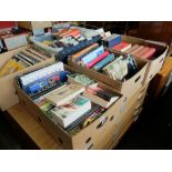 Two boxes of assorted books