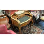 A fine quality 19th century rosewood and kingswood,