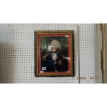 A framed early 19th century pastel of Horatio Nelson (after Lemuel Francis Abbott