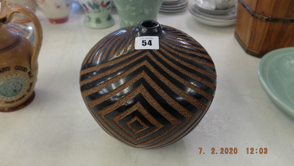 A Juan Paulino Martinez studio vase