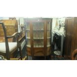 An Edwardian mahogany display cabinet