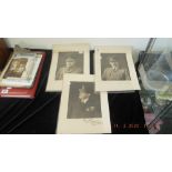 Three old military signed photographs including General Douglas Haig