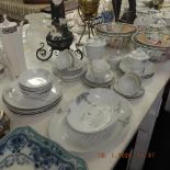 A part tea and dinner set