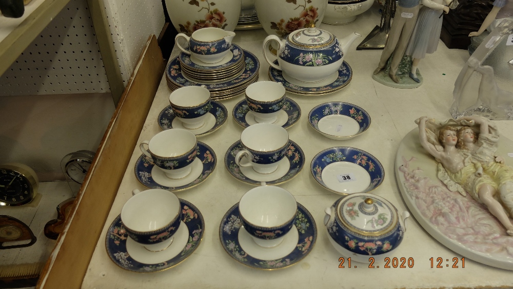 A Wedgewood tea set