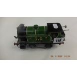 A Hornby type 101 LNER tank train