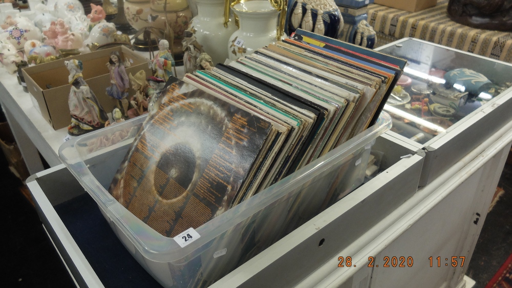 A quantity of assorted LP's including jazz,