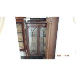 An Edwardian display cabinet