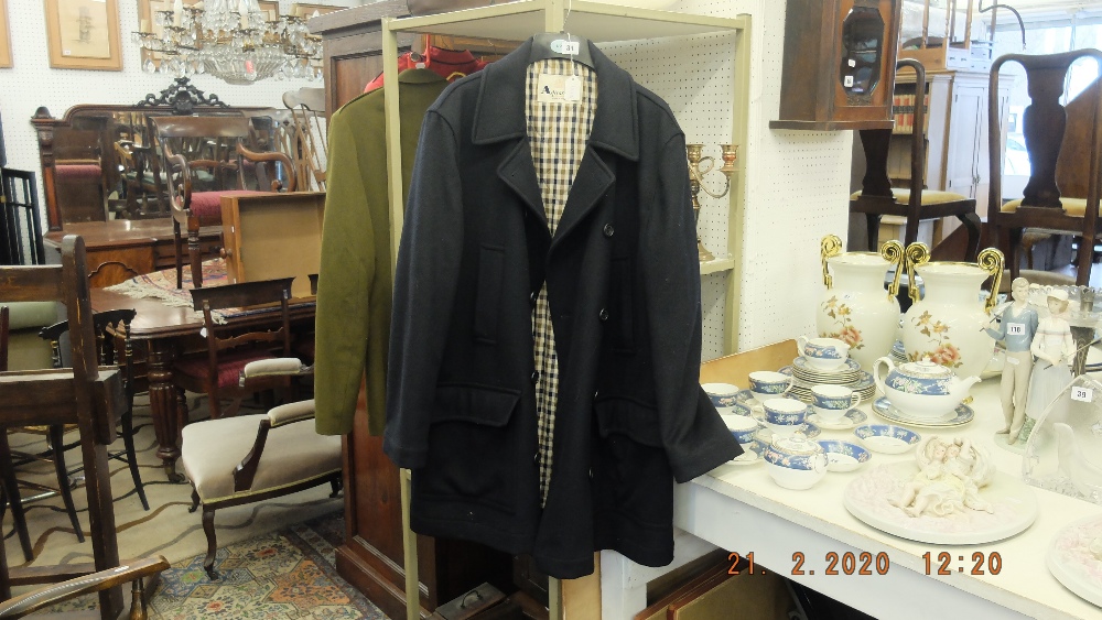 A gentleman's aquasectum coat