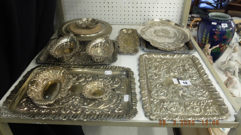 A quantity of silver plate - Image 2 of 2