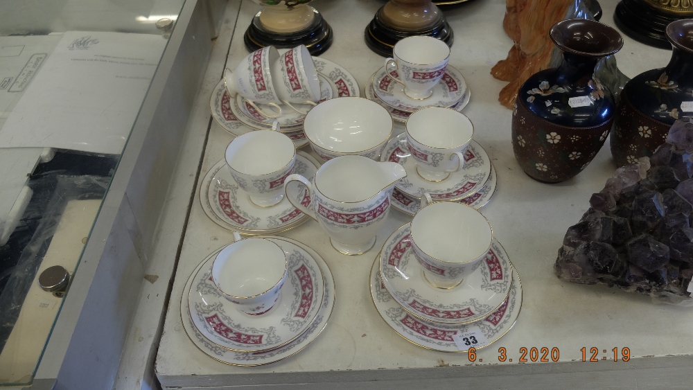 A Shelley "Blenheim" tea service