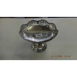 A Walker and Hall silver comport,