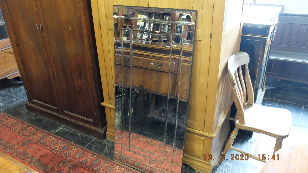 Four art deco style mirrors