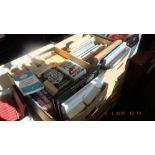 Two boxes of books