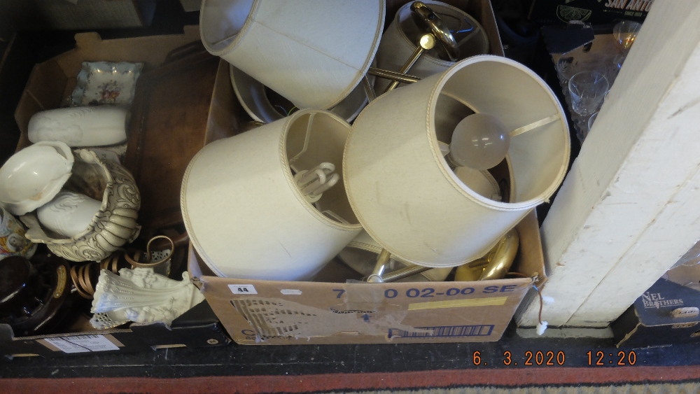 A quantity of 1980s lamps - Image 3 of 4