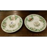 Two Irish plates Erin Go Brach