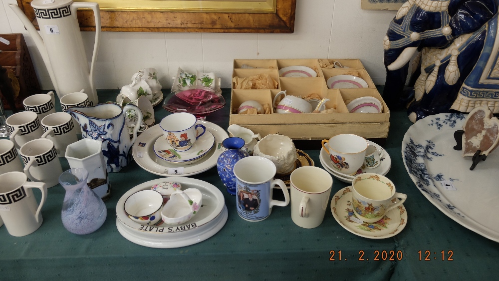 A quantity of assorted china etc