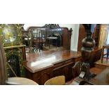 A 19th century mirror back sideboard a/f