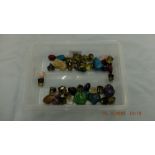 A quantity of assorted semi precious stones