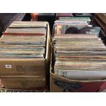 A large quantity of LP's (three boxes)