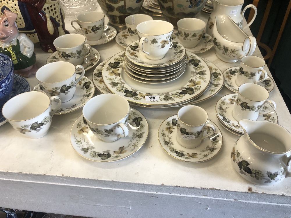 A part Royal Doulton tea/ dinner service