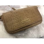 A DKNY, camel colour- snake pattern bag, brand new unused,