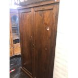 Oak double wardrobe