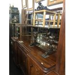 A 19th century mirror back sideboard a/f