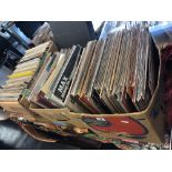 A large quantity of LP's (three boxes)