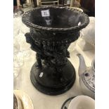 A marble and bronze centre piece,