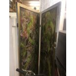 A hand painted screen,