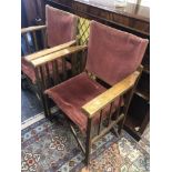 Two Vintage directors chairs