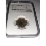 A 2017 eagle $10 gold coin