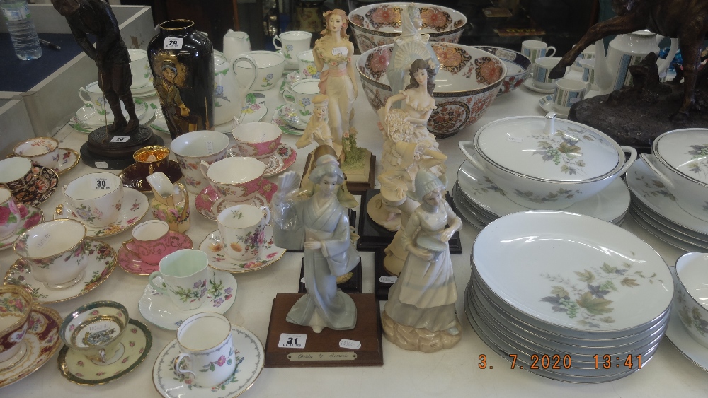 A collection of figurines