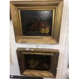 A pair of Victorian oils on canvases,