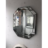 A decorative mirror