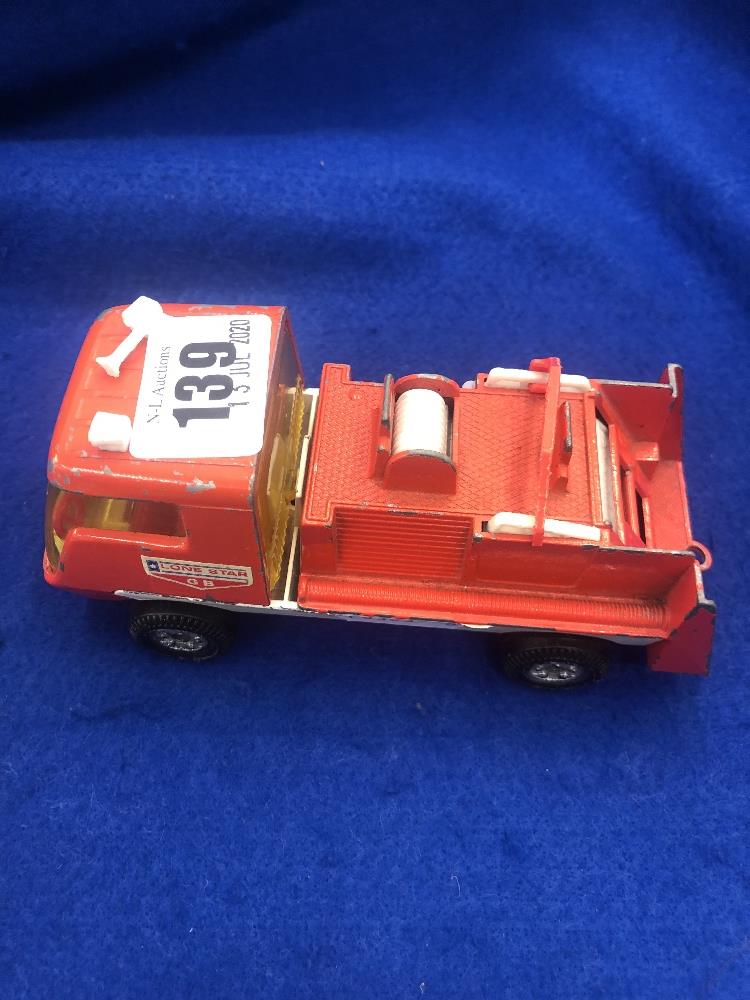 A toy 'Lone Star' truck
