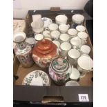 A qty of assorted china