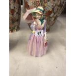 A Royal Doulton figure 'vintage' Miss Demure