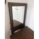 A hall mirror