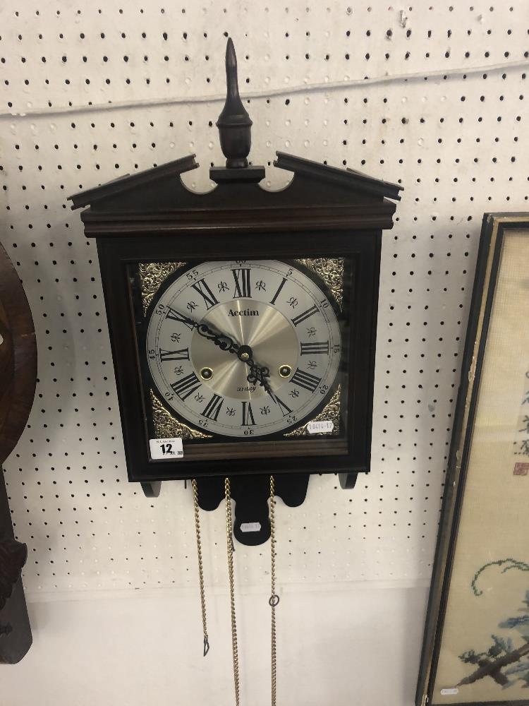 A decorative wall clock