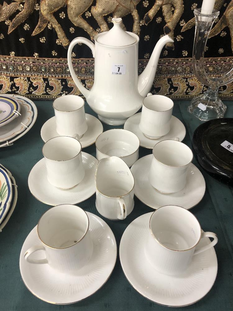 A Royal Standard coffee set