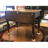 A 19th century mahogany Pembroke table