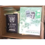 A quantity of London Irish programmes etc.