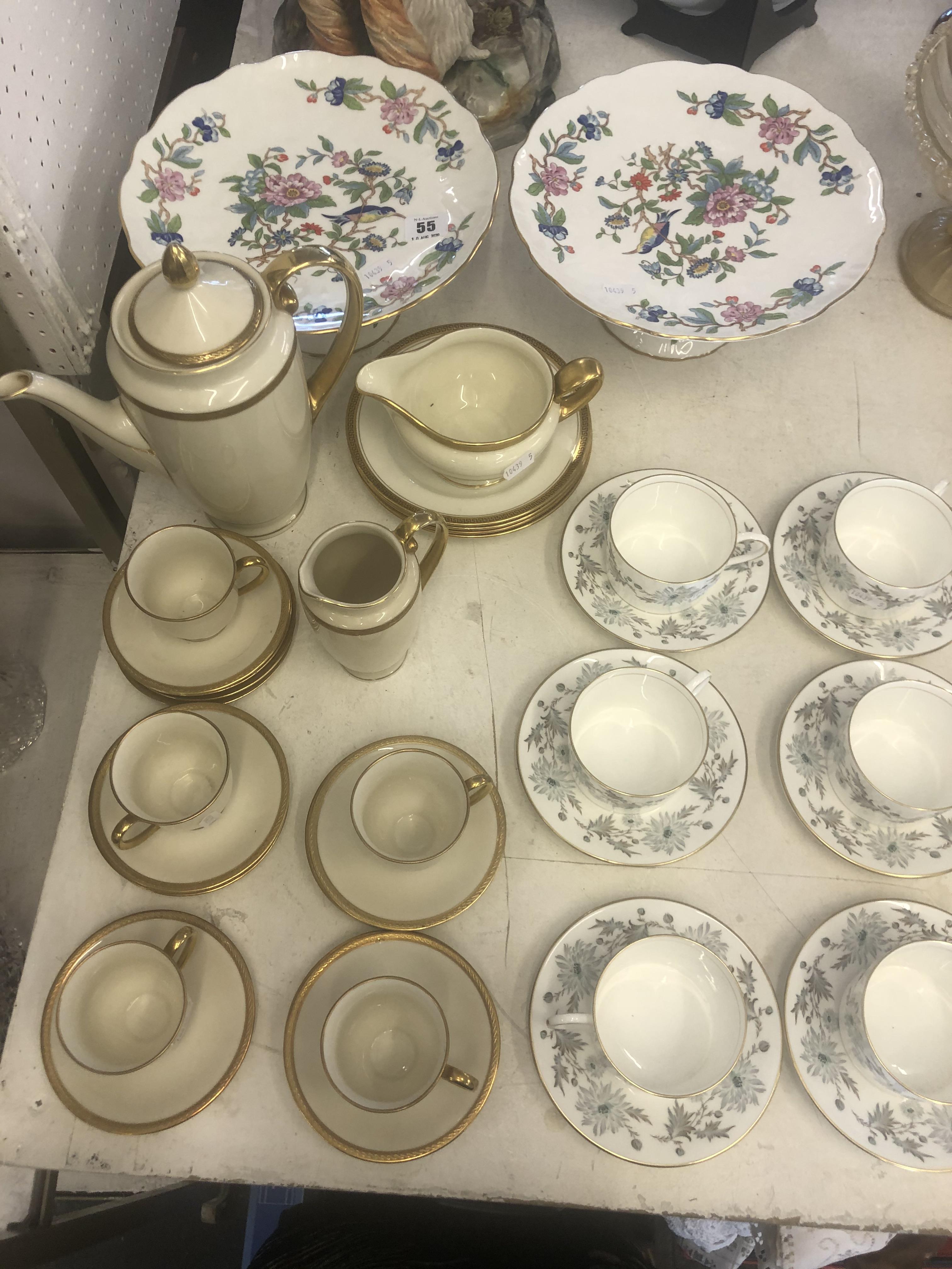 A Coalport coffee service and a continental coffee set - Image 2 of 2