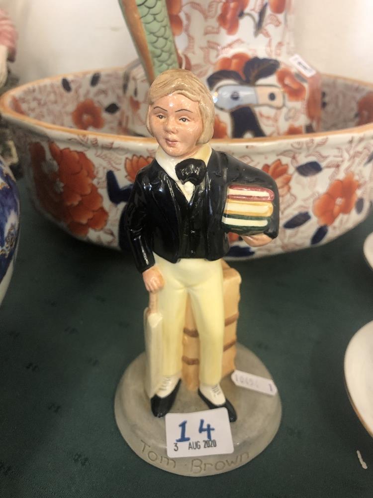 A Royal Doulton figure 'Tom Brown'