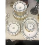 A Royal Worcester dinner set