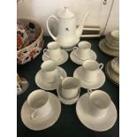 A Royal Standard coffee set